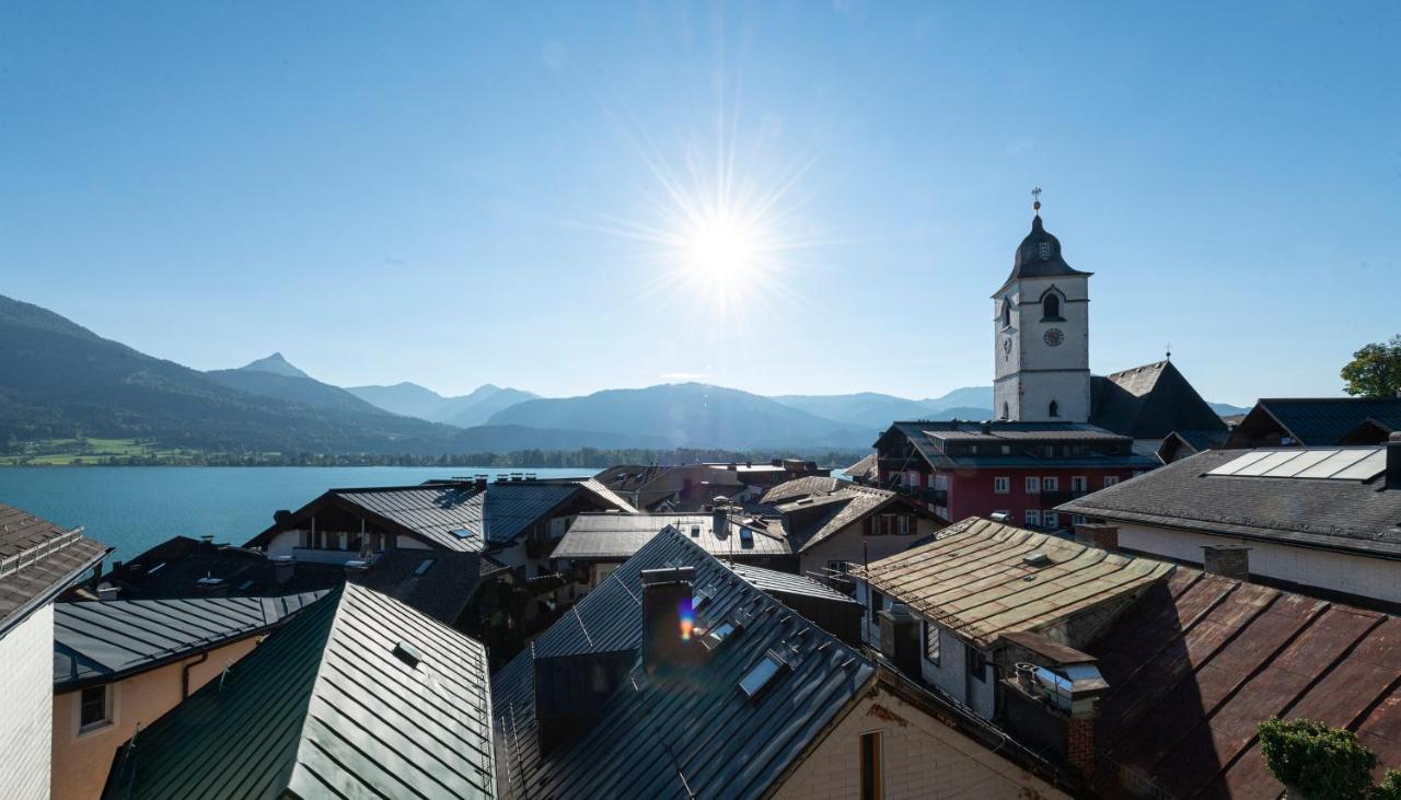 Aberseeblick Pension Ellmauer Saint Wolfgang Екстериор снимка