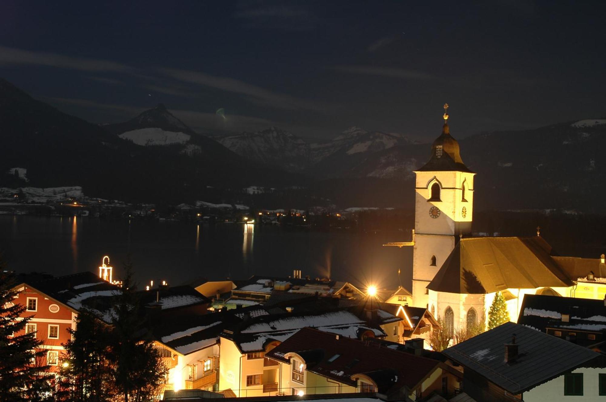 Aberseeblick Pension Ellmauer Saint Wolfgang Екстериор снимка