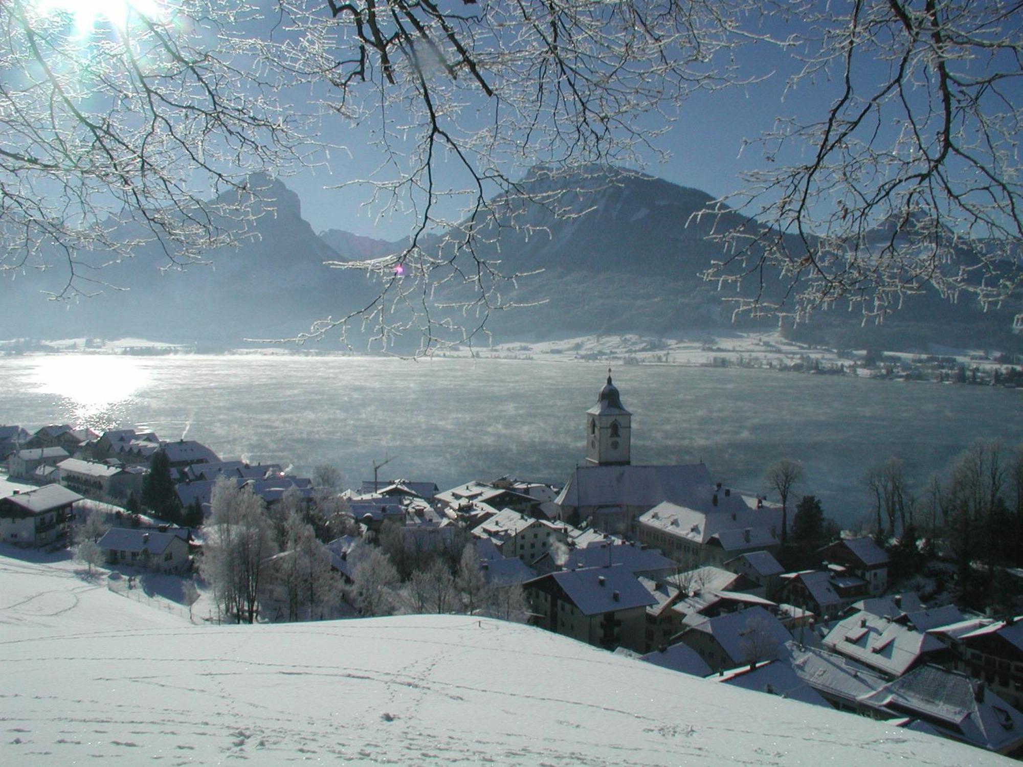 Aberseeblick Pension Ellmauer Saint Wolfgang Екстериор снимка