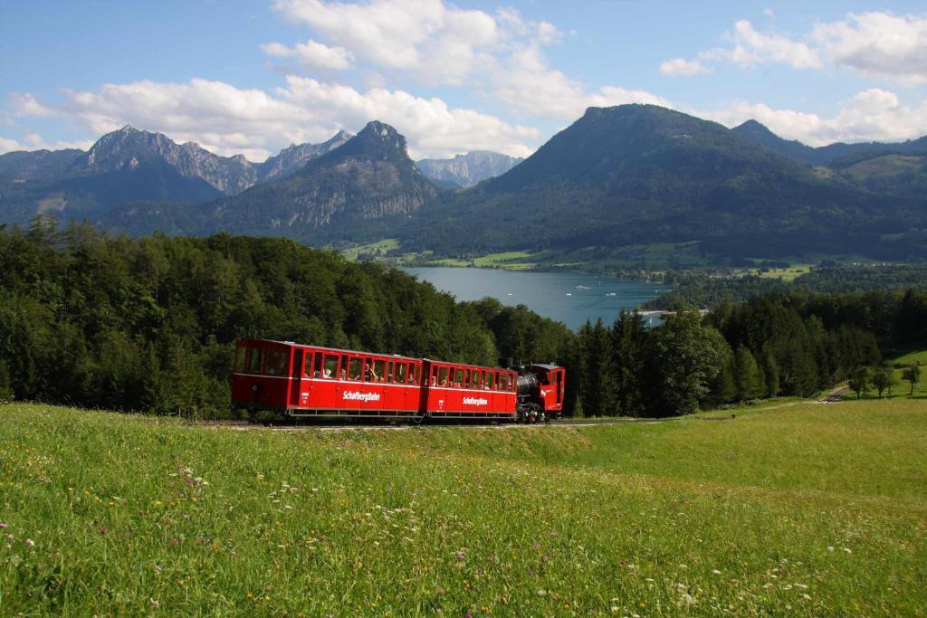 Aberseeblick Pension Ellmauer Saint Wolfgang Екстериор снимка