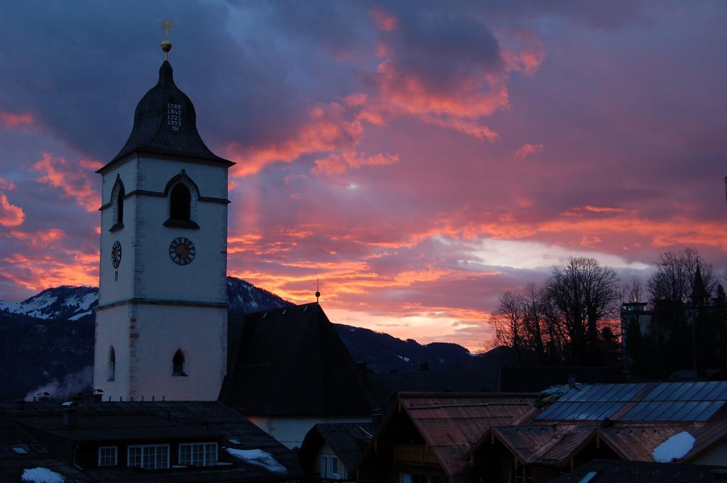 Aberseeblick Pension Ellmauer Saint Wolfgang Екстериор снимка